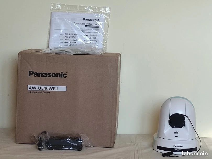 PANASONIC AW UE40 4K HDMI PTZ STREAMING WEBTV Camera plus PANASONIC AW RP50 Controleur (image 5)