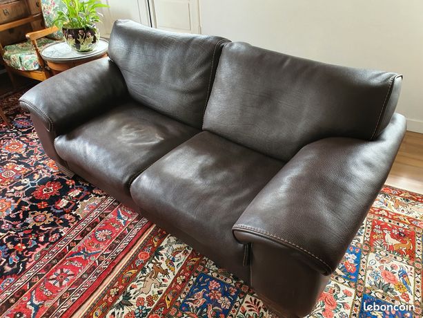 Canapé cuir Roche bobois 3 4 places - Ameublement