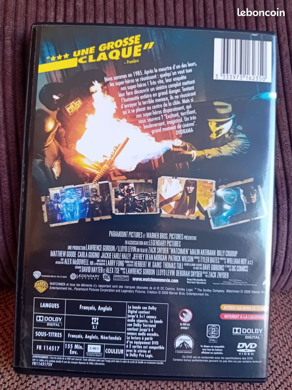DVD Watchmen neuf sans blister (image 3)