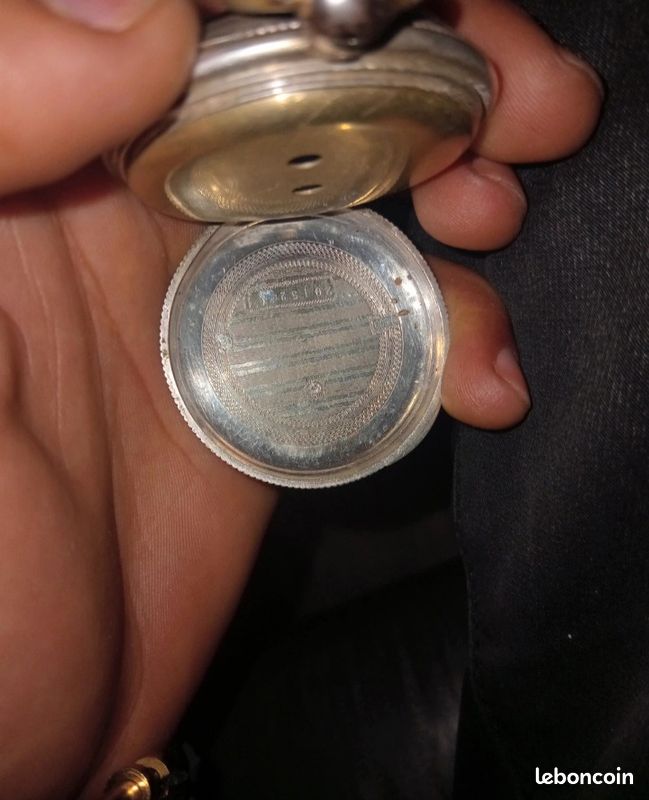Montre argent or (image 3)
