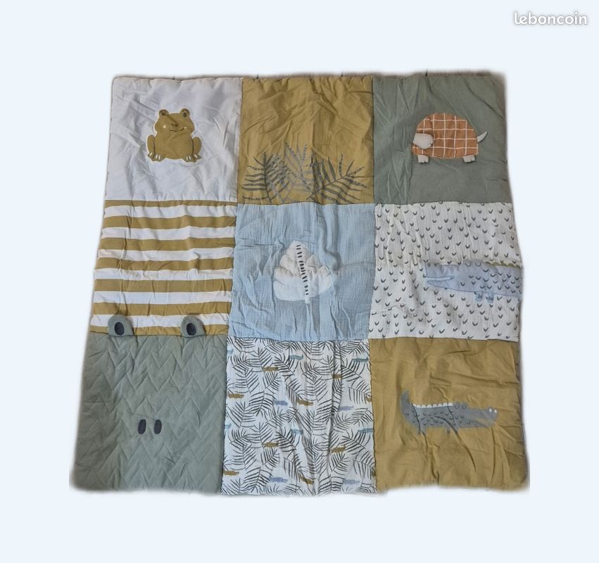 Tapis éveil vert baudet (image 1)