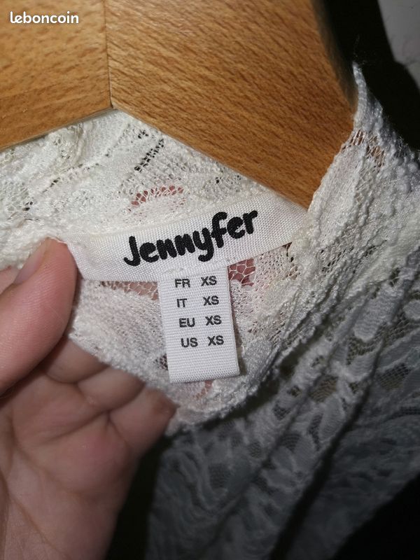 Robe blanche Jennyfer (image 3)