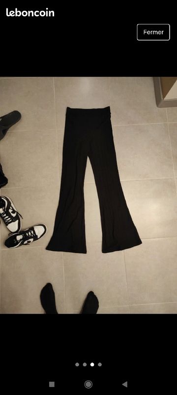 Pantalon évasé (image 2)