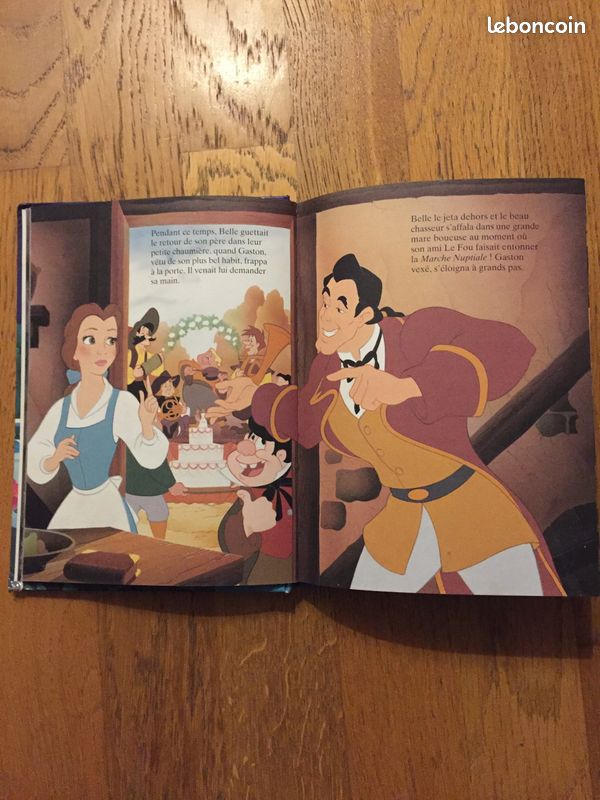 Livre Disney La Belle et la Bête (1993) (image 3)
