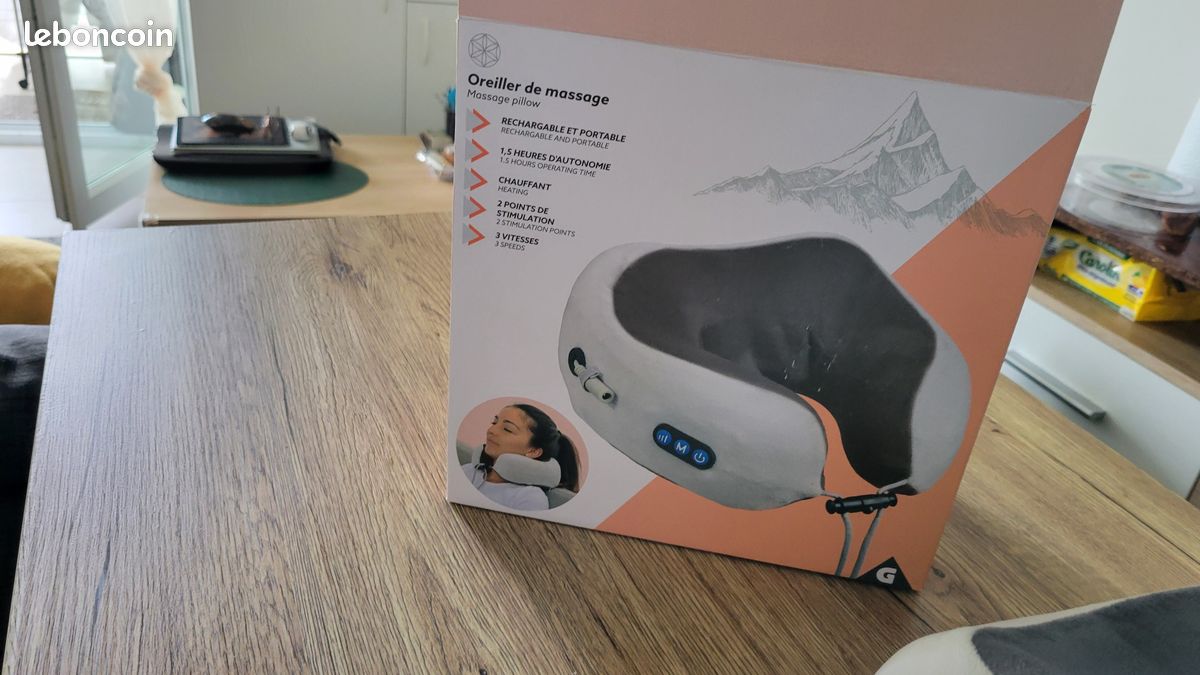 Oreiller de massage cervicales et cou (image 3)