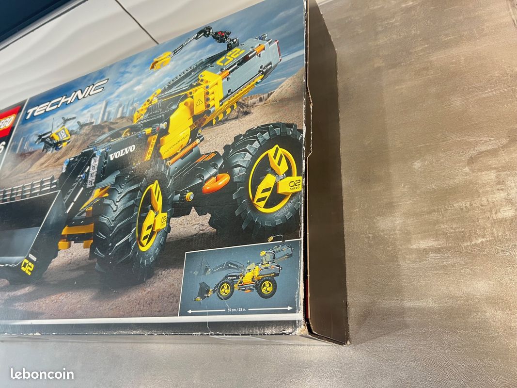 Lego Technic 42081 Le tractopelle Volvo Concept ZEUX Jeux Jouets