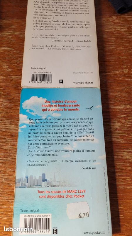 Livres de poche Marc Levy (image 4)