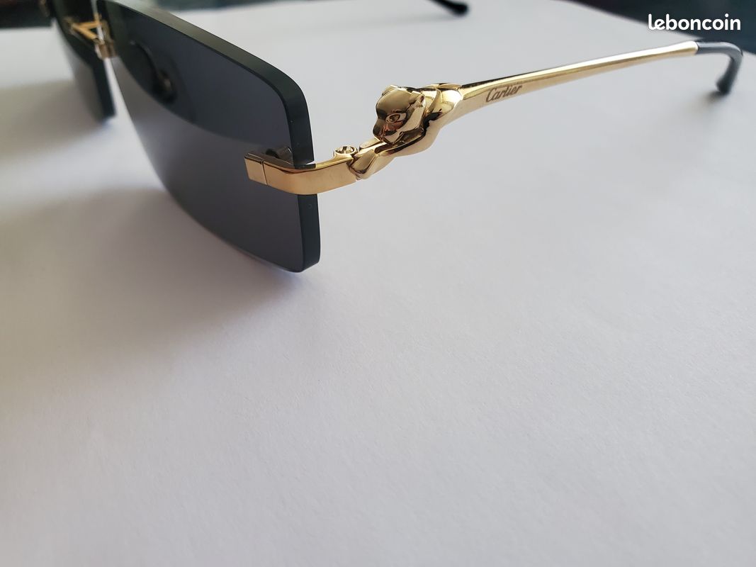 Lunette de soleil cartier homme ou femme (image 2)