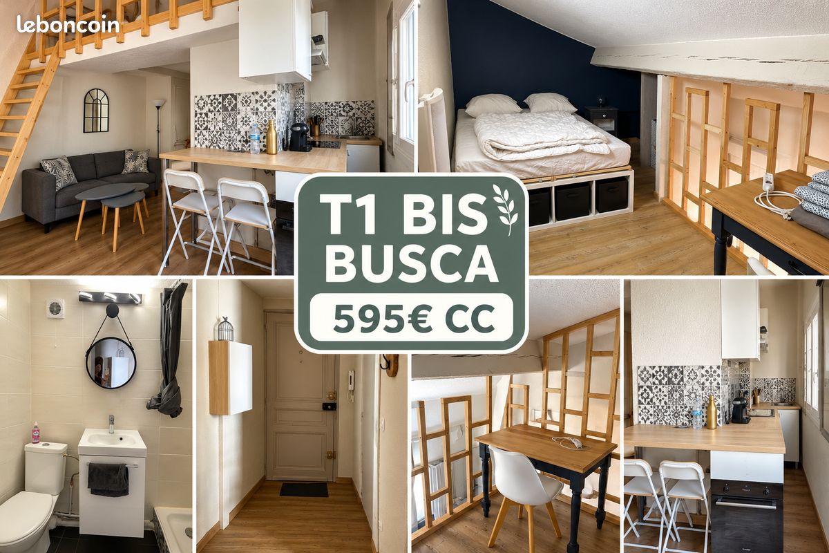 Appartement 2 pièces 26 m² · à Toulouse · 26 m² · 595 €/mois