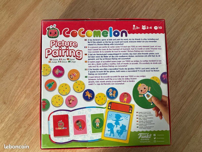 Cocomelon Picture Pairing Funko Games Jeu de mémoire Cocomelon Picture Pairing Funko Games Jeu de mémoire