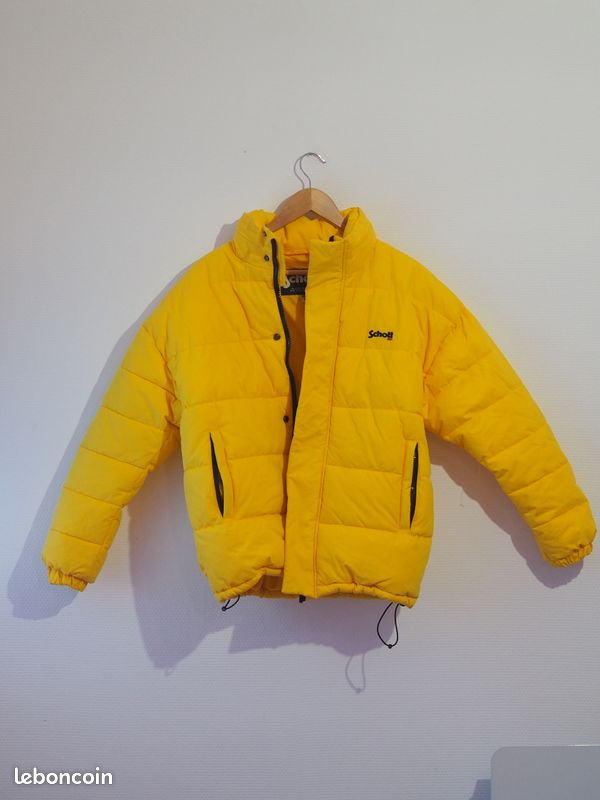 Doudoune Schott jaune canari S (image 3)