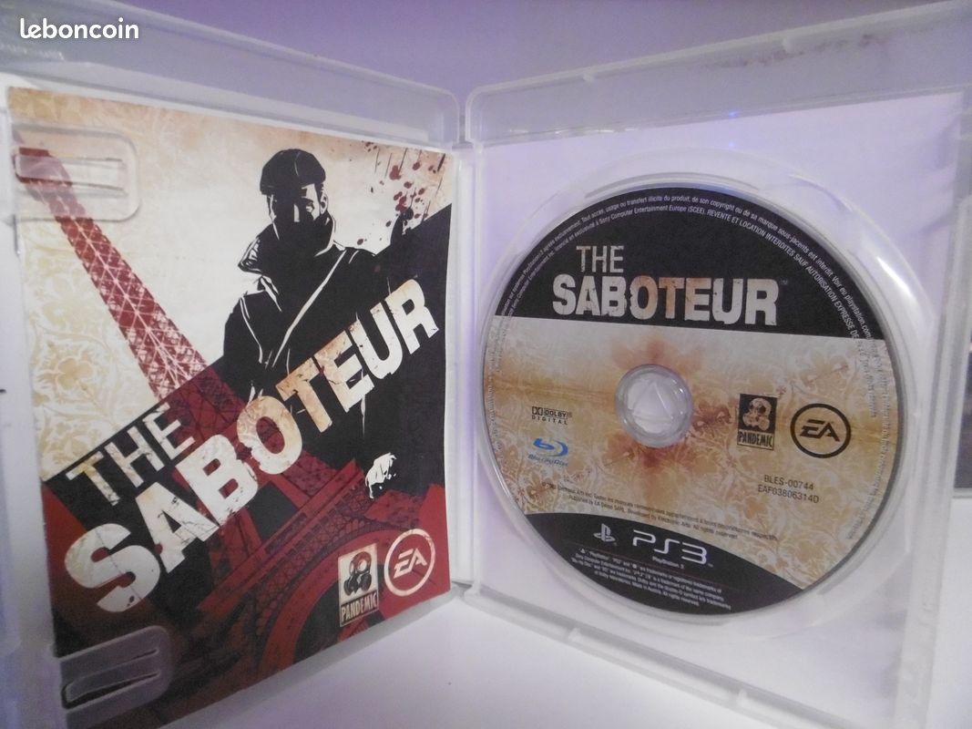 The Saboteur sur PS3, tous les jeux vidéo PS3 sont chez