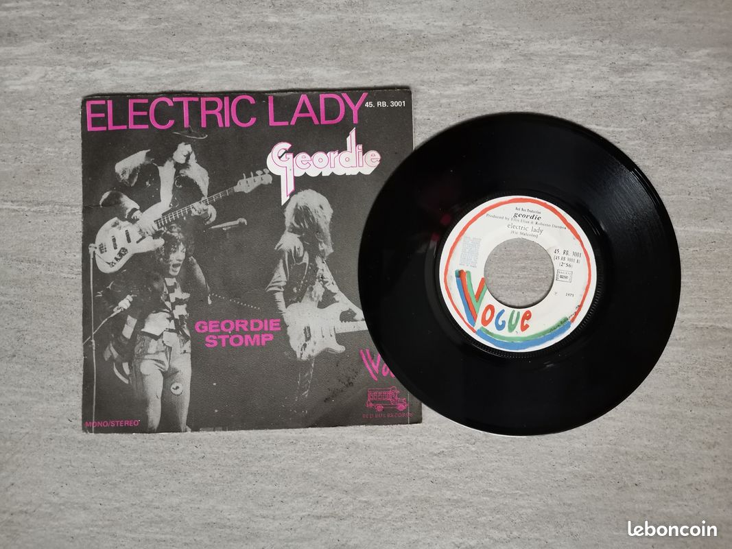 45T GEORDIE / Electric lady (image 1)