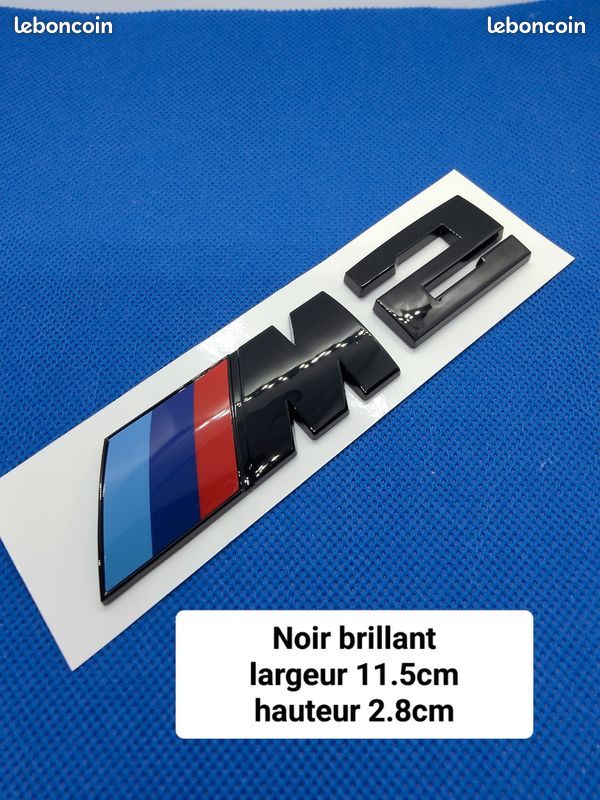 Logo RS6 Avant + Arrière Noir Brillant Pour Audi Monogramme Lettrage
