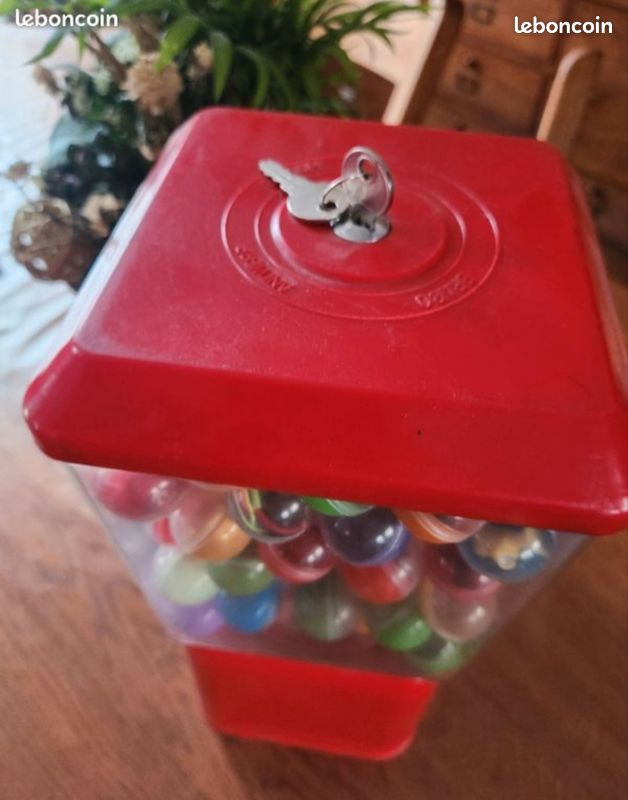 Ancien Distributeur Vintage  Bubblegum Monnayeur 0,20€ Deco Loft Ou