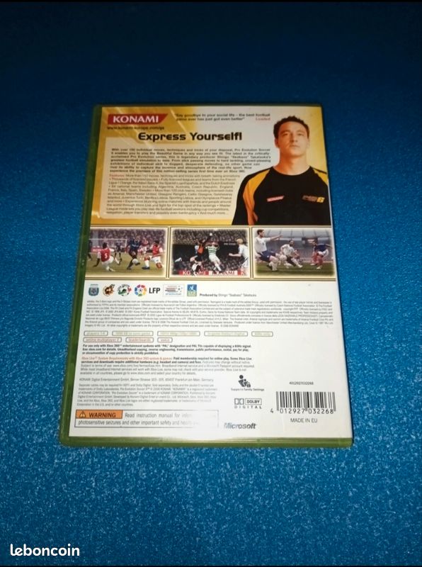 PES 2013 : Pro Evolution Soccer - Jeu xbox 360 NEUF multi langues EUR 2