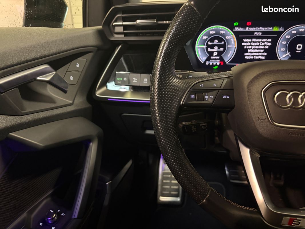 Audi a3 sportback 1.4 40 tfsie 204ch phev s-line bva/entretien audi/ matrix led/ sieges chauffants/ b&o (image 26)