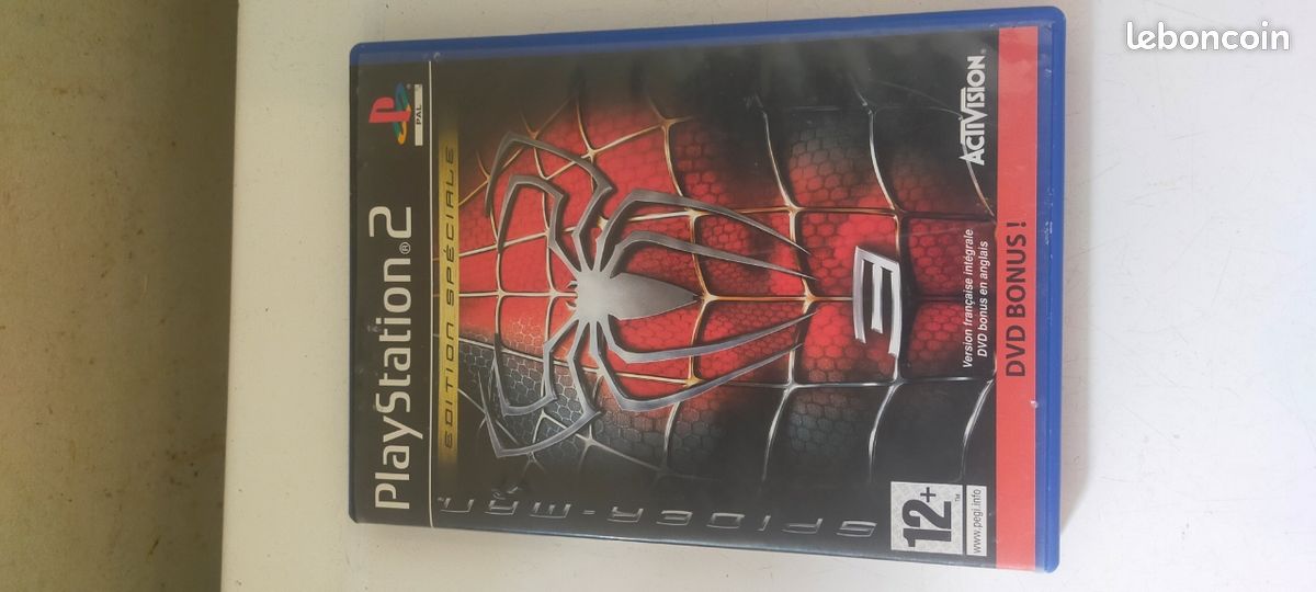 Spider‑Man 3 PlayStation 2 PS2 Jeu complet avec notice Version PAL