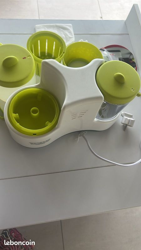 Robot pour bébé (cuiseur vapeur mixeur et chauffe biberon) (image 5)