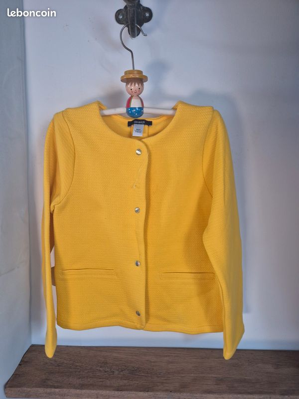 Gilet cardigan fille okaidi ans jeune neuf Vêtements