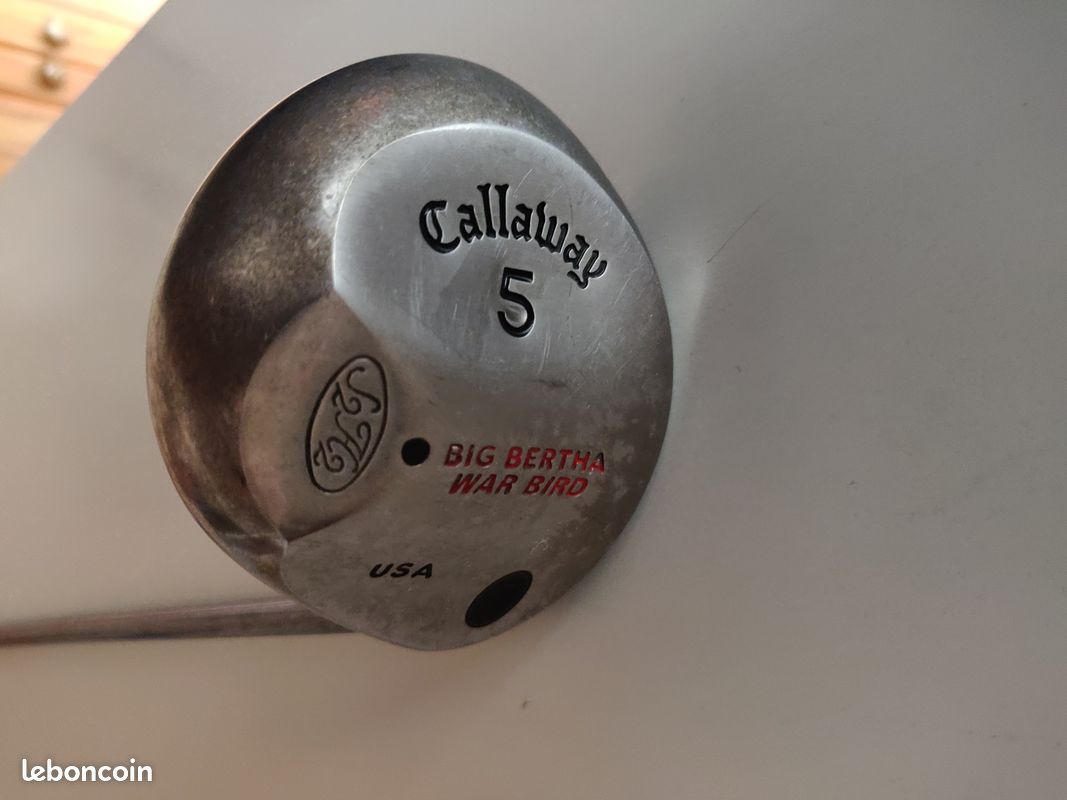 Callaway Great Big Bertha War Bird 1 couvre tête en bois vintage