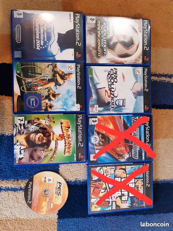 Lot de jeux ps2 (image 1)
