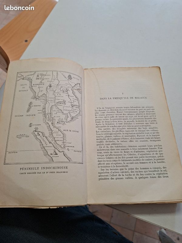 2920H: Fred Blanchod La Randonnee Asiatique 1950 Indochine Siam Laos Cambodge (image 4)