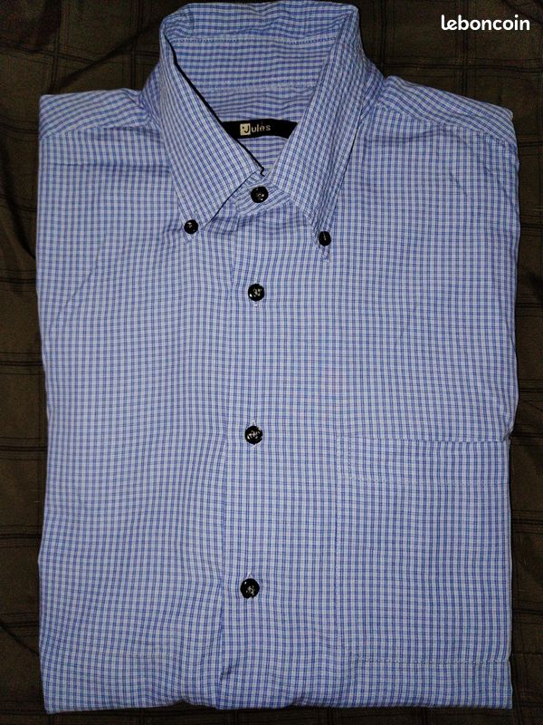 Chemise homme manche courte (image 2)