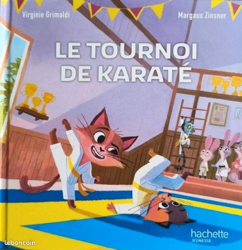 Livre pour enfant le tournoi de karaté (image 1)