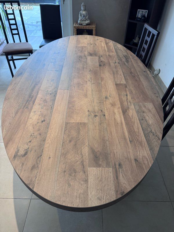 Table haute ovale 8 places (image 2)