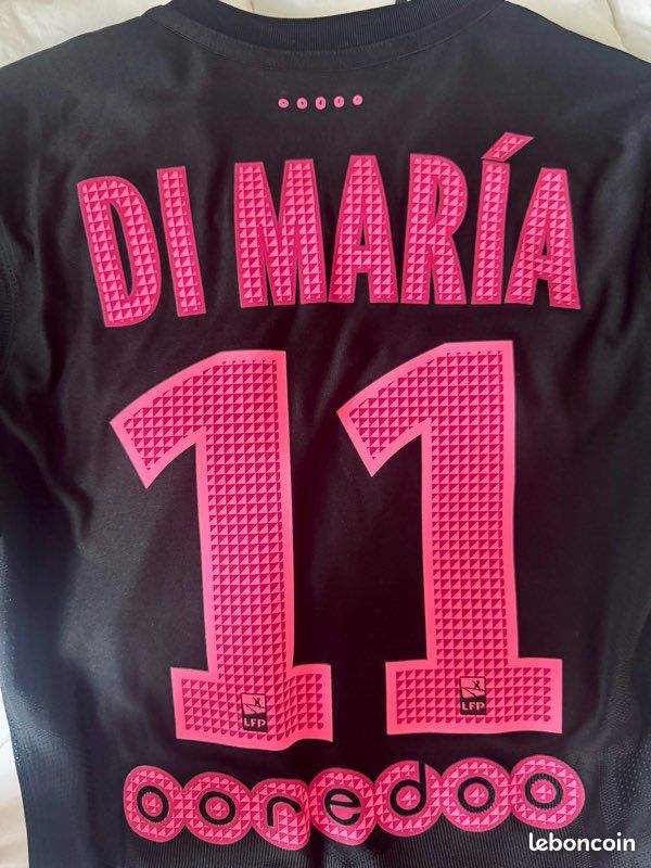 Maillot stock pro PSG Di Maria Vêtements