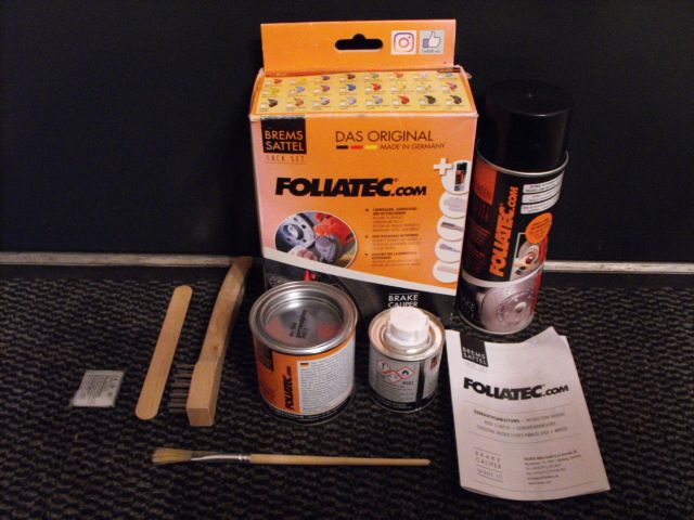 Kit de peinture pour étriers de frein - Foliatec
