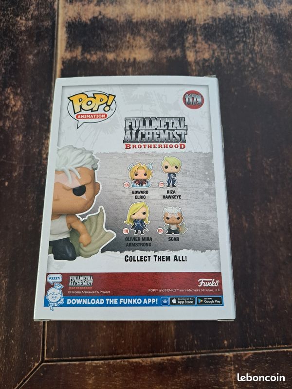 Funko Pop Scar, Fullmetal Alchemist (image 3)