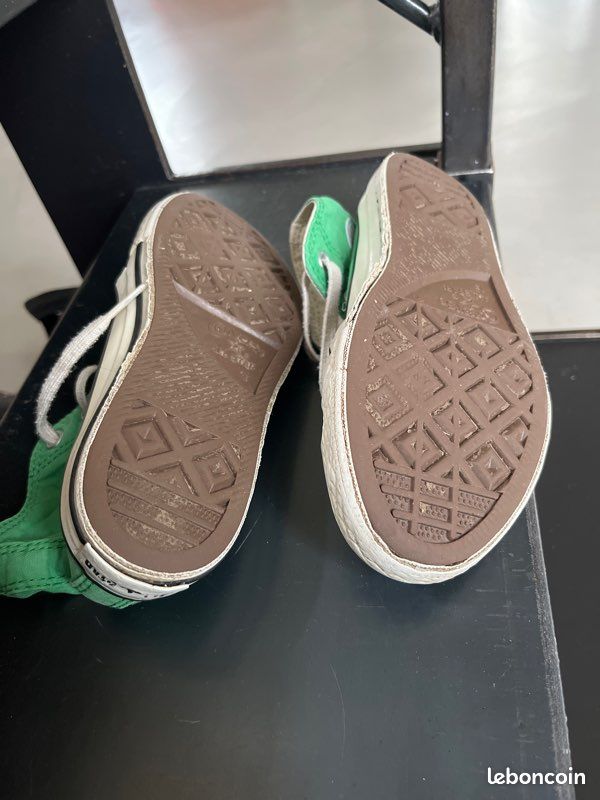 Converse baskets vert pomme 33 enfant Chaussures