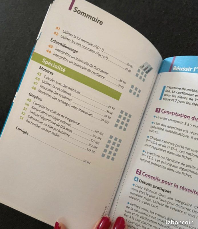 Lot livres révisions bac SES et Maths (image 4)
