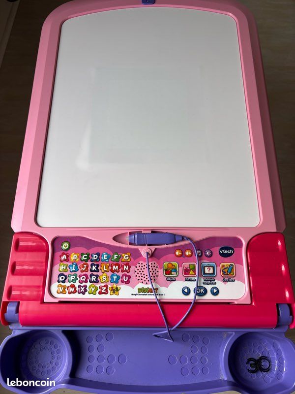 Chevalet interactif 3 en 1 rose VTECH (image 3)