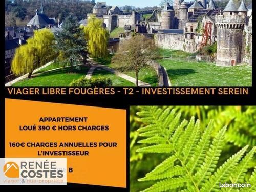 Appartement 2 pièces 33 m² · à Fougères · 33 m² · 59 450 €