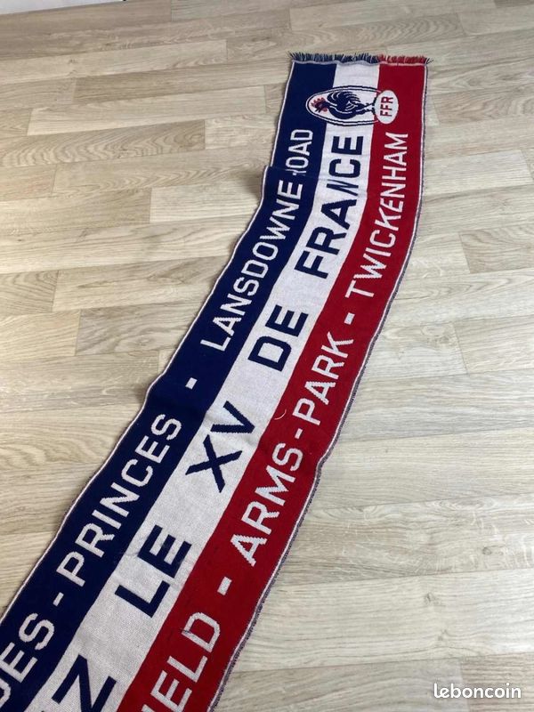 Echarpe supporter Quinze de France / Angleterre 2022 Stade