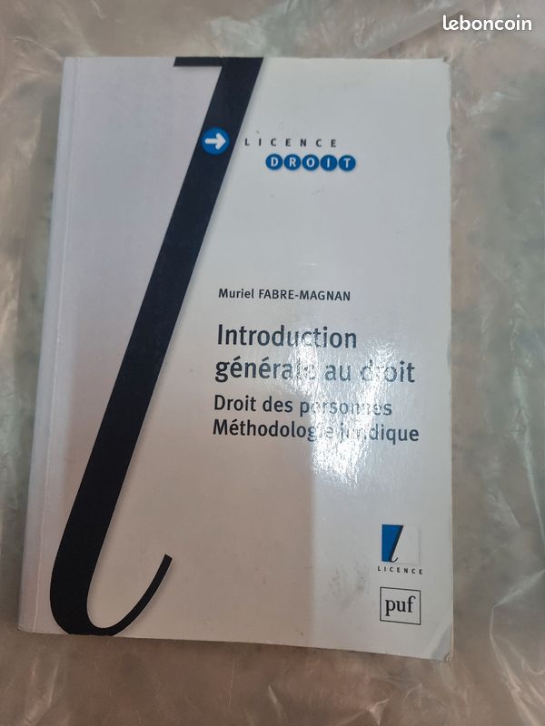 Livre introduction générale au droit (image 2)