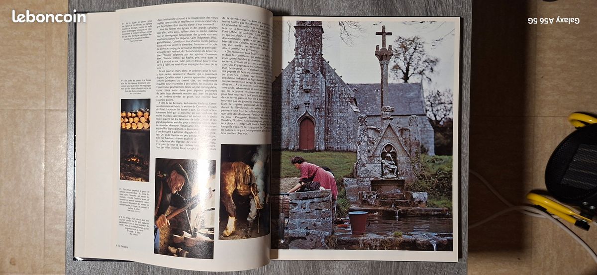 Livre Grand Format "Bretagne, Pays et Gens de France" (Larousse/Reader's Digest) ⚓ (image 6)