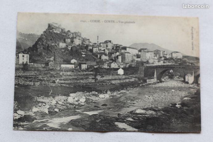 Carte Postale Ancienne CPA 20 - Corse, Bastia La Gare - Années 1900