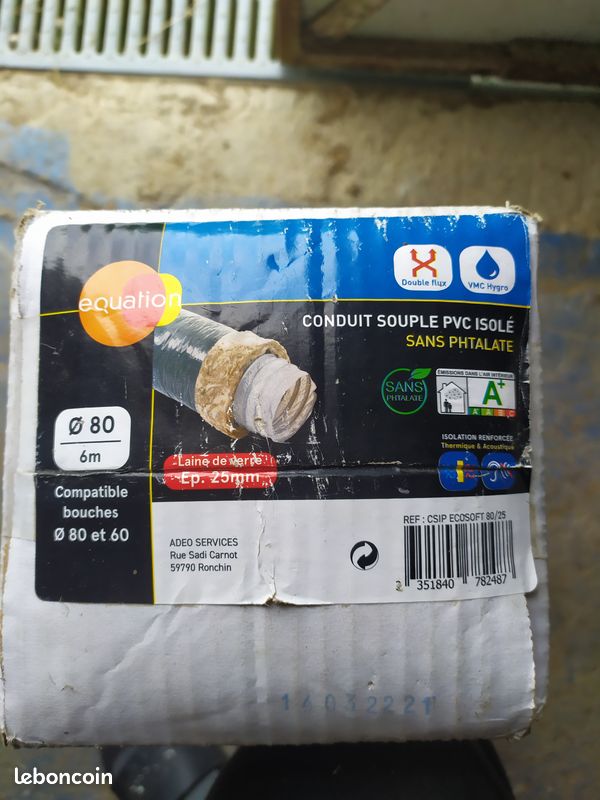 Conduit souple pvc isole (image 1)