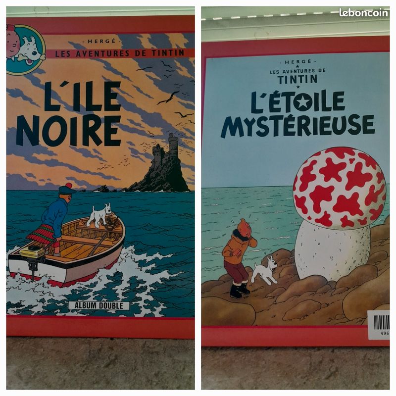 Collection complète BD Tintin 9 albums doubles (image 9)