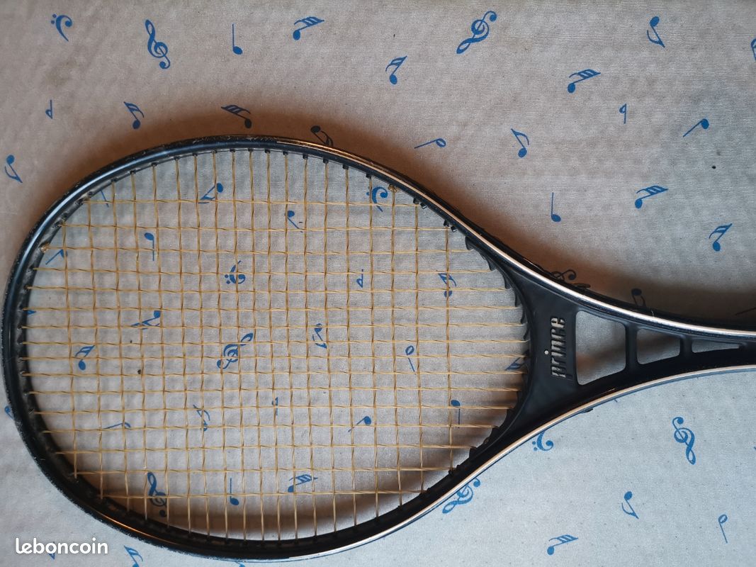 Raquette De Tennis Vintage Prince Pro Comp Widebody, Grand Tamis 118, Housse Incluse