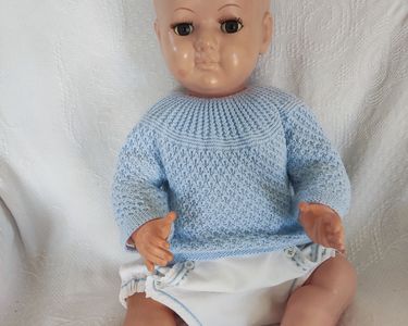 Poupon Baigneur Petit Colin 60 Cm - Petitcollin France Années 1930