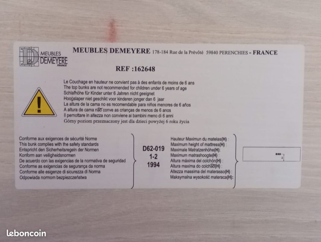 Lit en hauteur individuel enfant (image 14)
