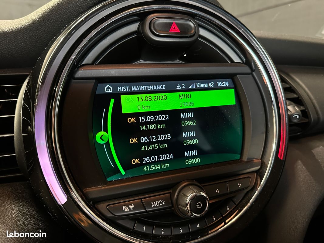 MINI MINI 1.5 100Ch ONE - GPS - BLUETOOTH - SPOTIFY - CLIM - JA 15" - RADAR DE RECUL - GARANTIE 6 MOIS (image 10)
