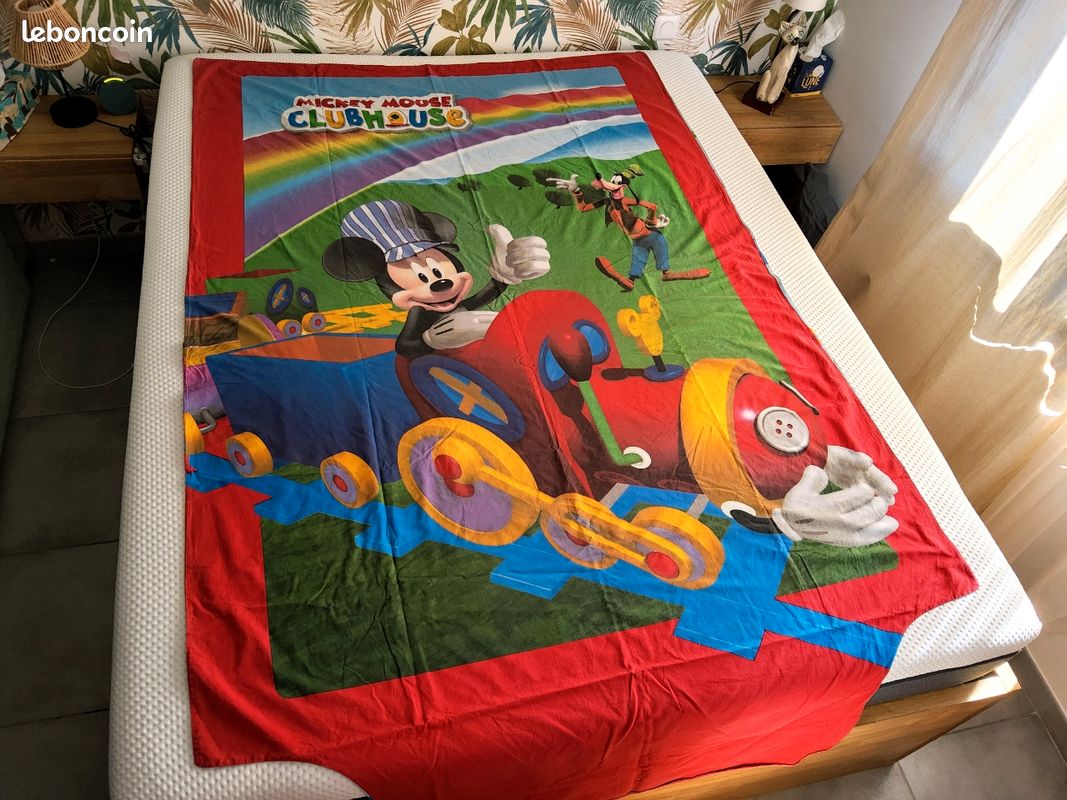 Housse de couette Disney Mickey – Lit enfant 1 personne (image 5)
