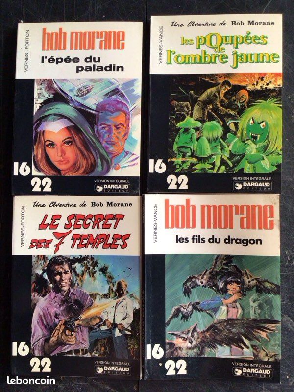 BOB MORANE 16/22 DARGAUD éditeur 1977/78 (image 1)