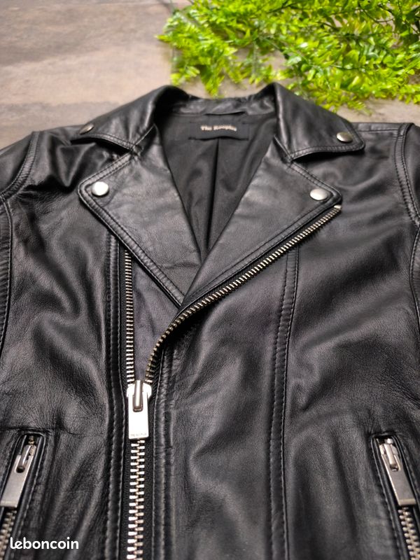 Veste perfecto cuir The Kooples XS (image 3)